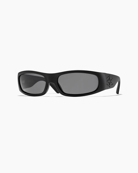 RV- Parasite Matte Black - Black Polarized