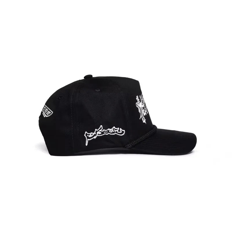 Lion Crown Cap - Black