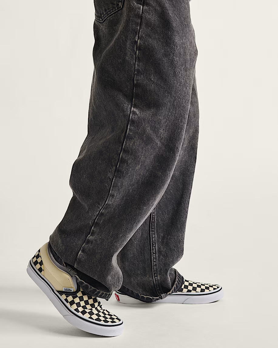 Original Vans Kids Slip on shoes UY (4-8 Years) - Black/White Checkerboard