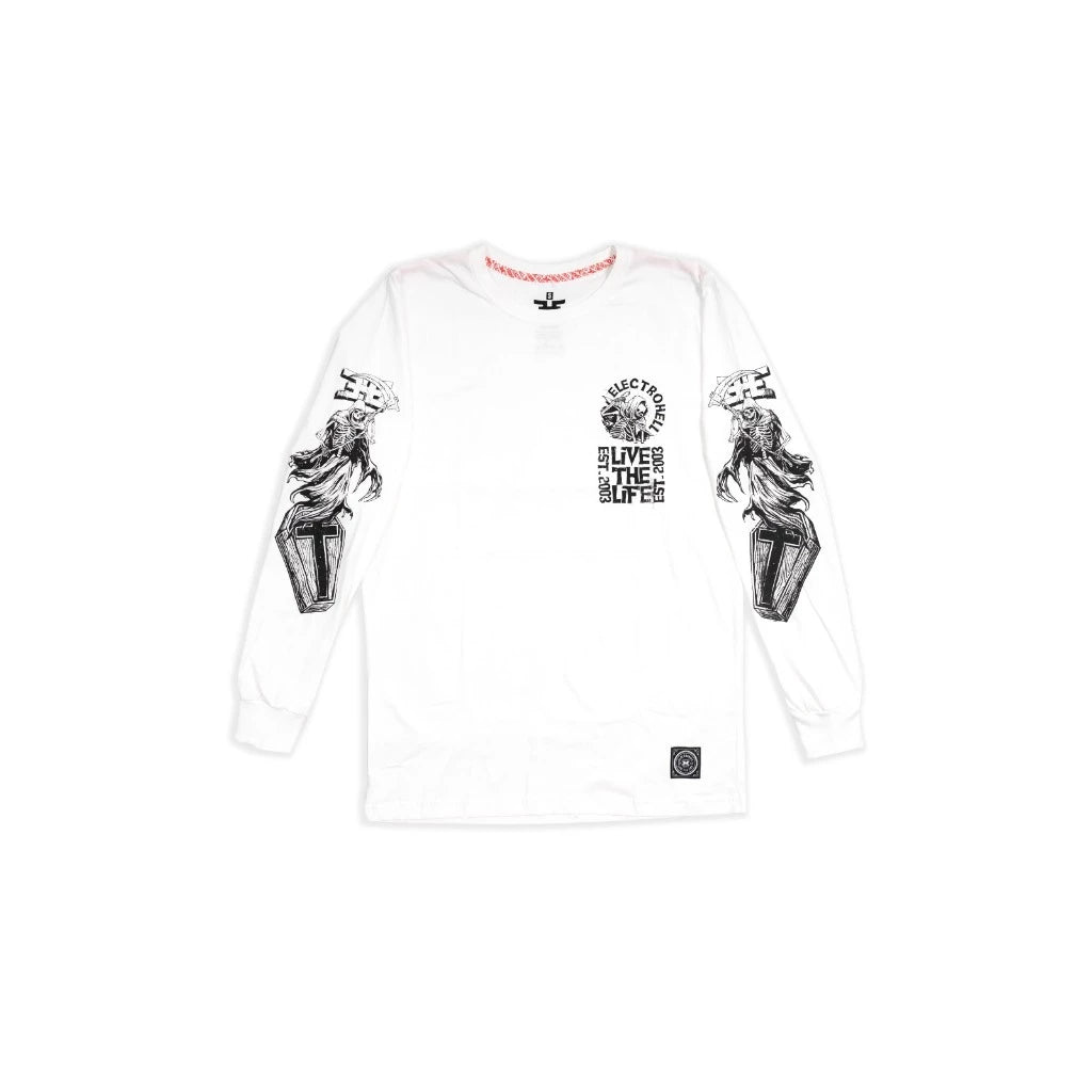 MTSLS DEMISE Men Long Sleeve - White