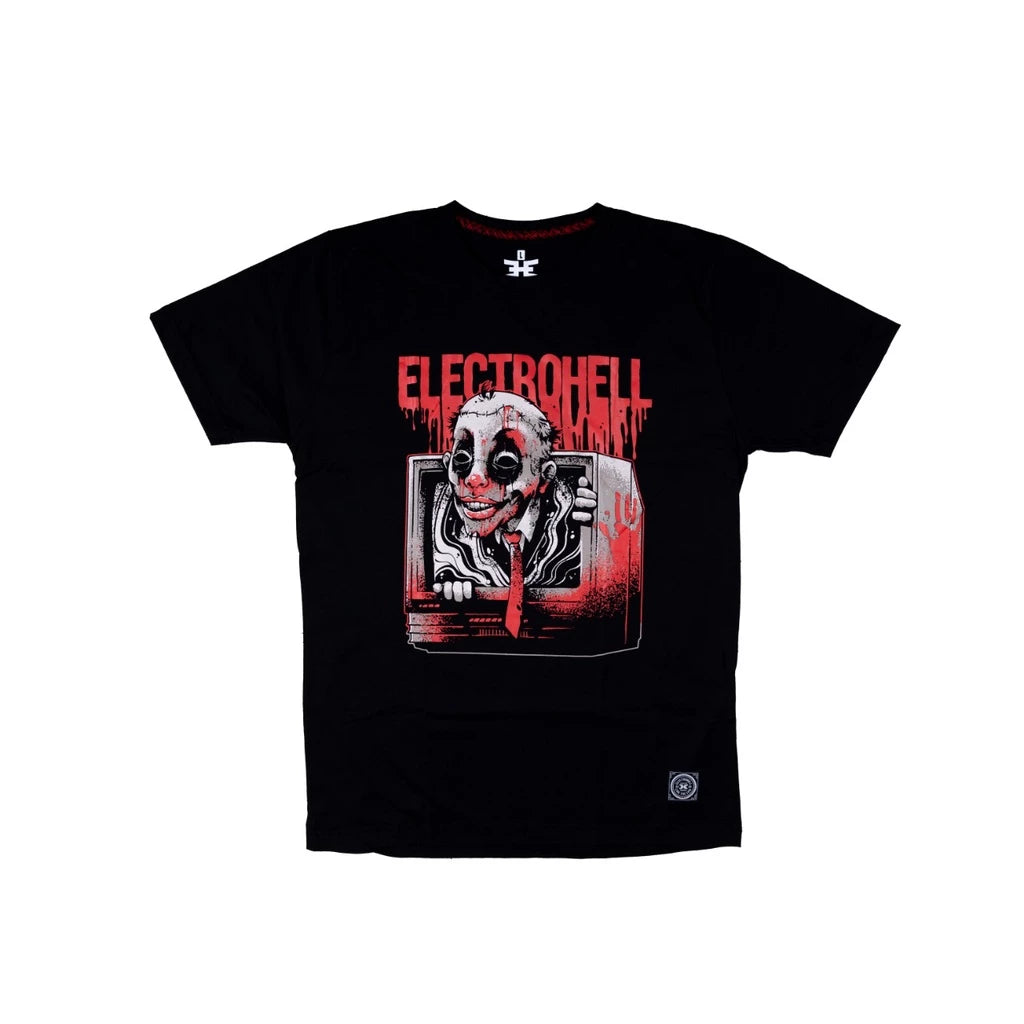MTSR TVCLOWN  Men Tshirt - Black