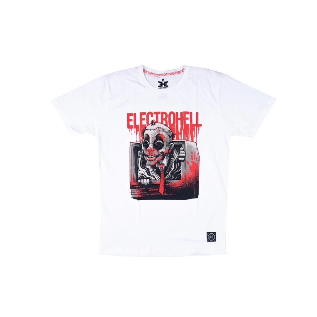 MTSR TVCLOWN  Men Tshirt - White