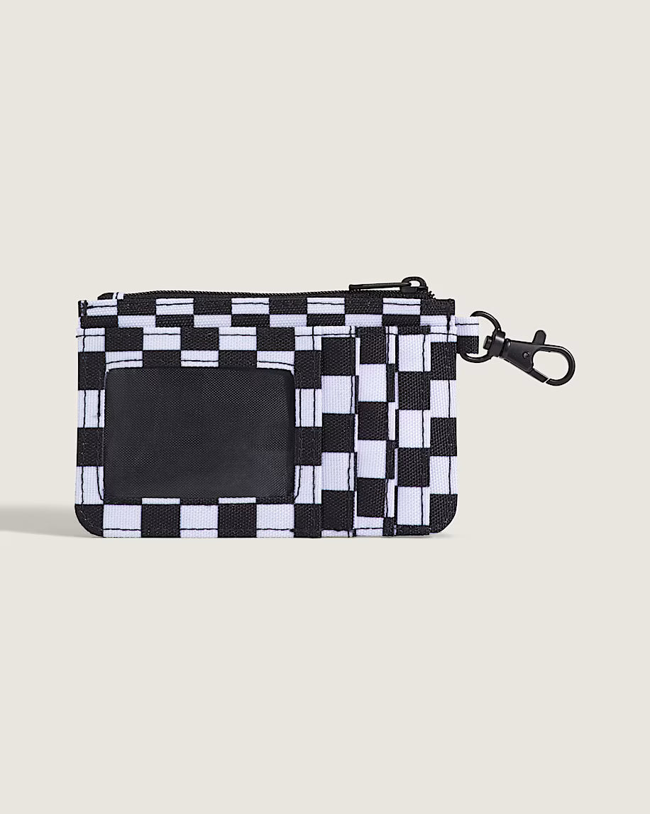 Original Vans Off The Wall Zip Wallet - Black/White