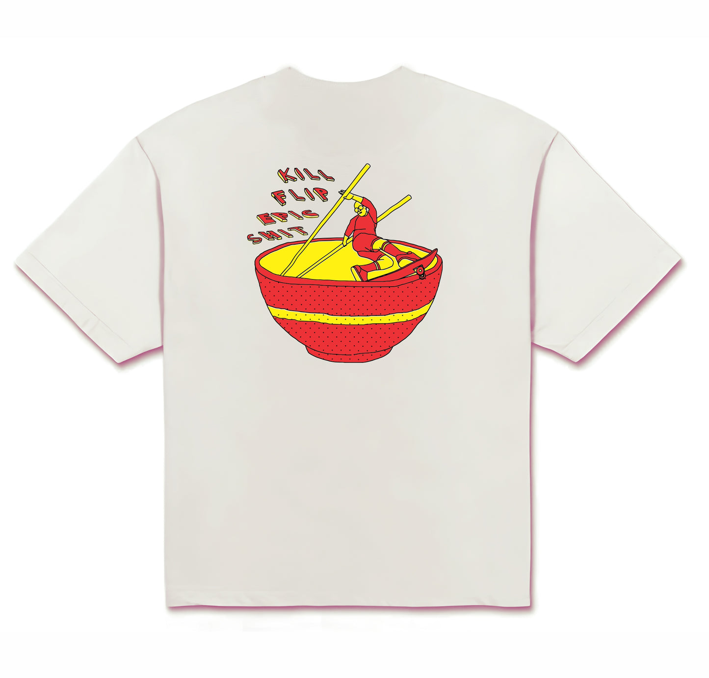 Skate Bowl Boxi Tee Men - White