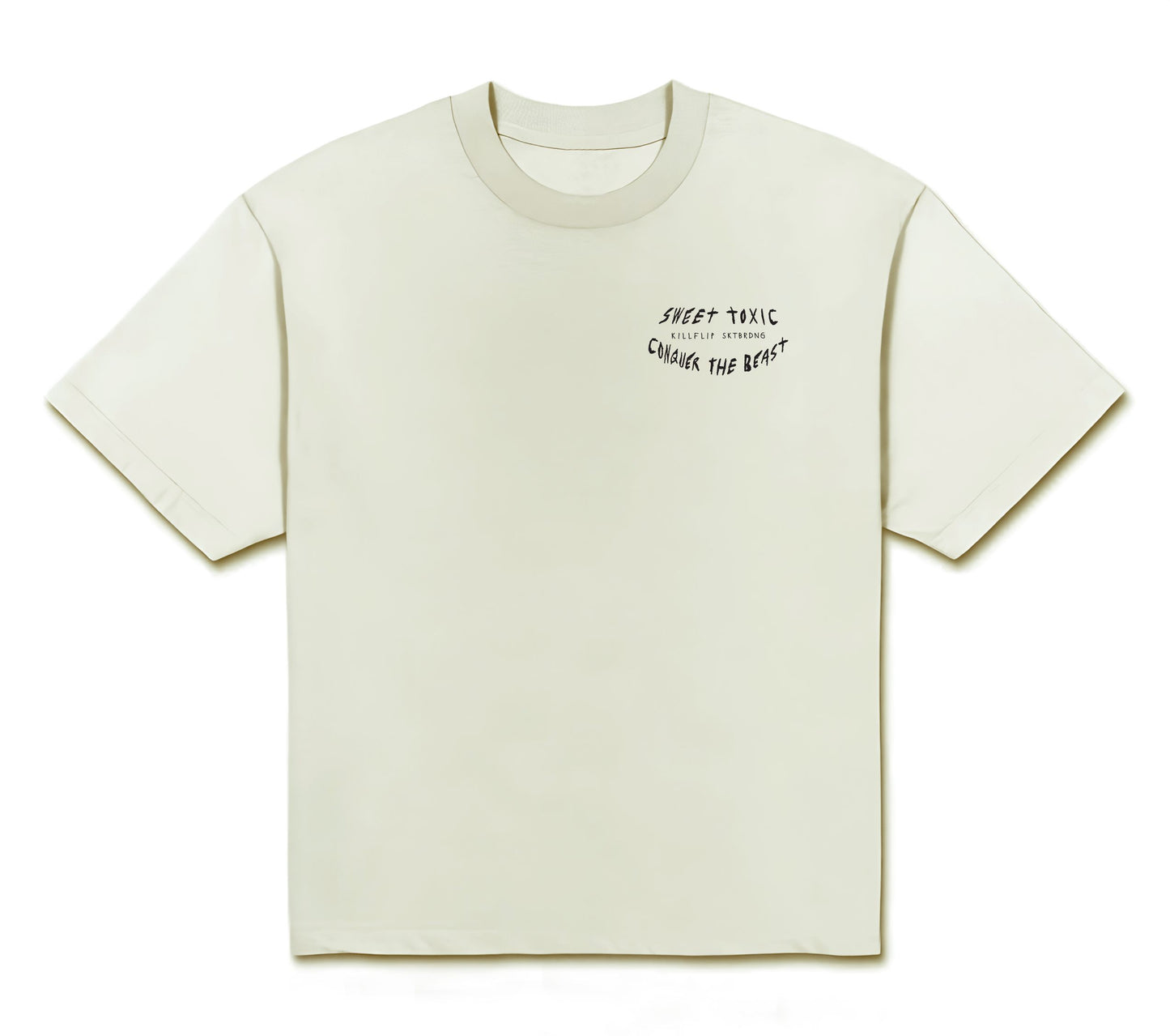 Sweet Toxic Boxy Tee Men - White