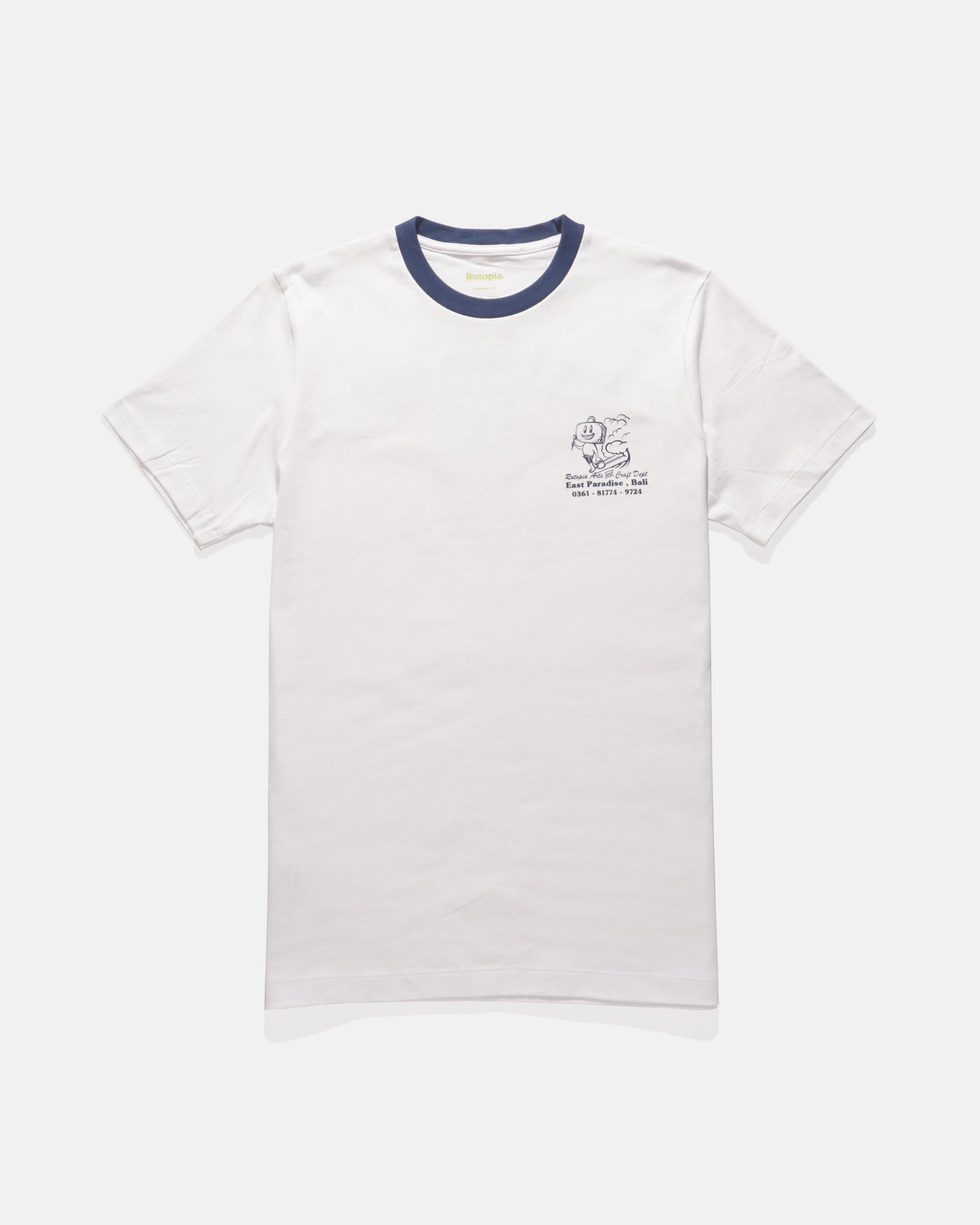 Rutopia Showcase A&C Tee Men - White
