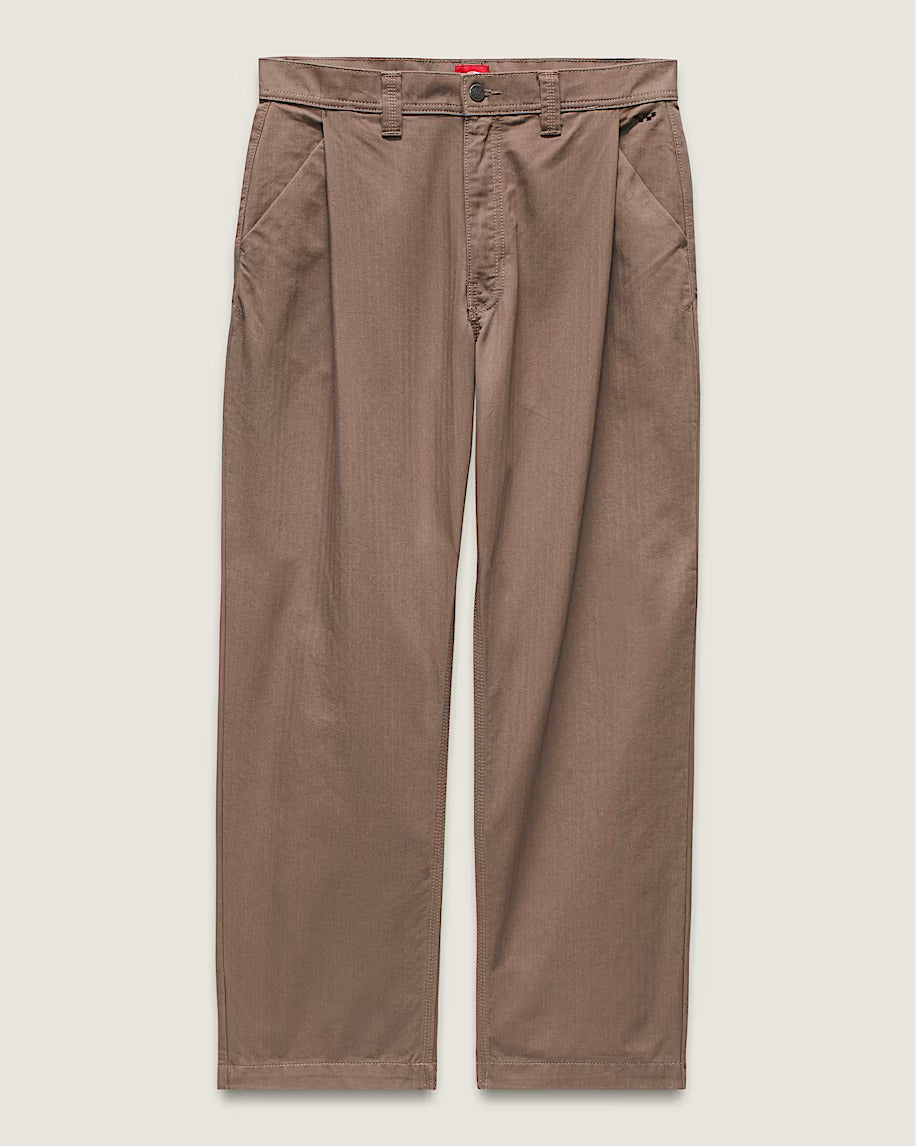 Original Vans Skate Loose Pleated Pants - Walnut