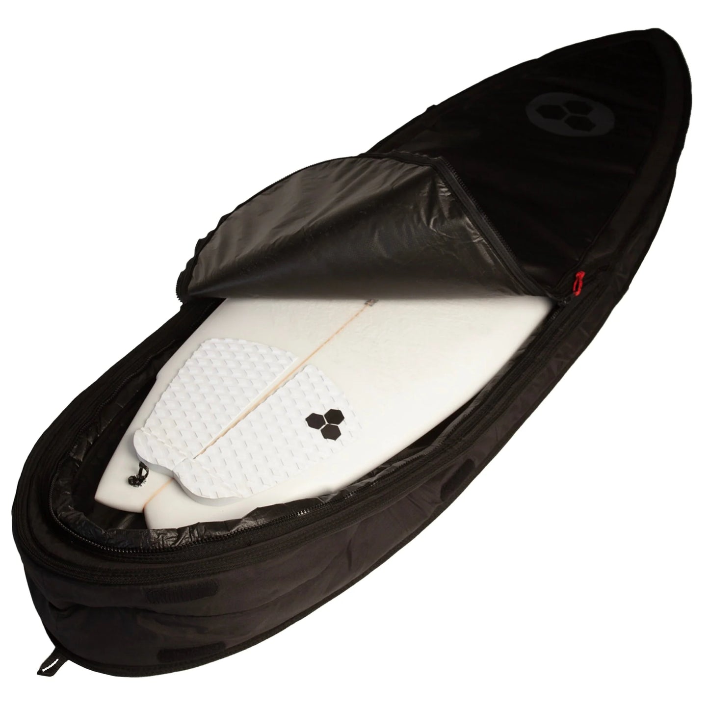 CI Traveler Single/Double Shortboard Bag - Black