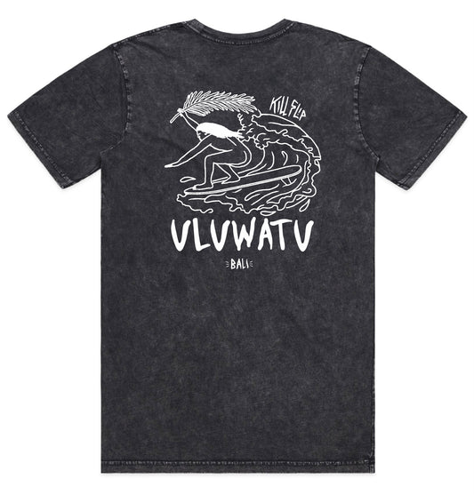Uluwatu Tee Men - Blackwash