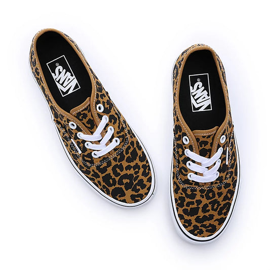 Original Vans Authentic Shoe - Leopard Black/True White