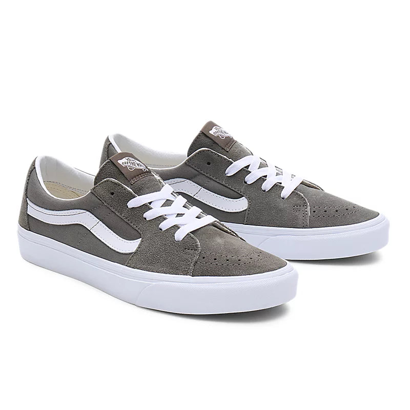 Green and cheap gray vans