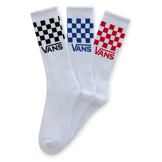 Vans Classic Check Crew Socks 3PK