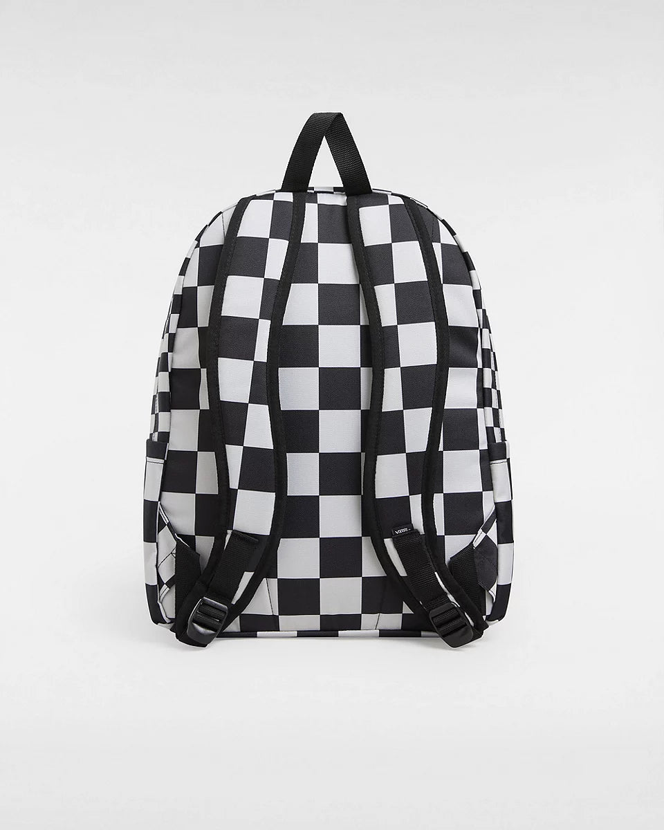 Original Vans Old Skool Check Backpack - Black Oatmeal
