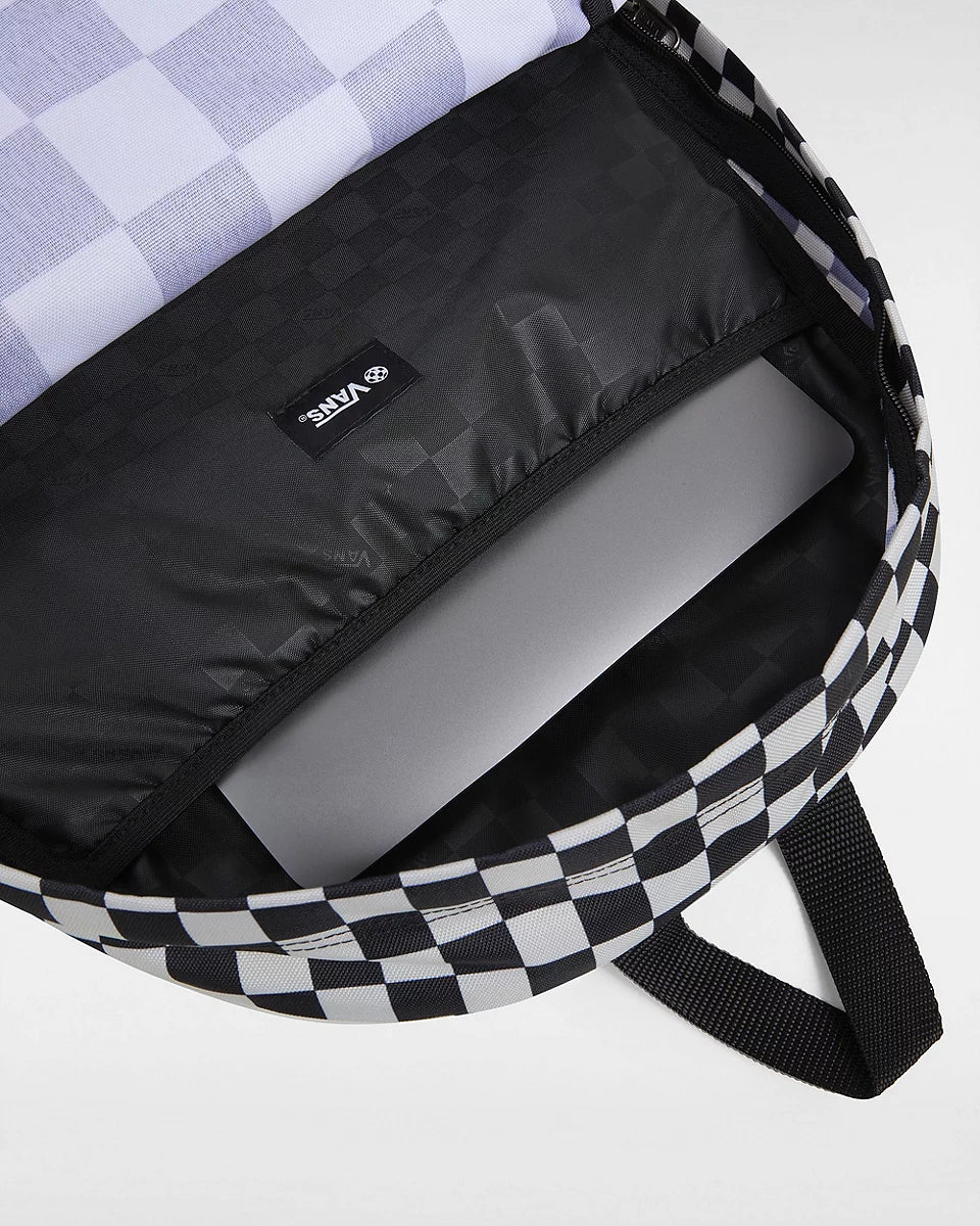 Original Vans Old Skool Check Backpack - Black Oatmeal