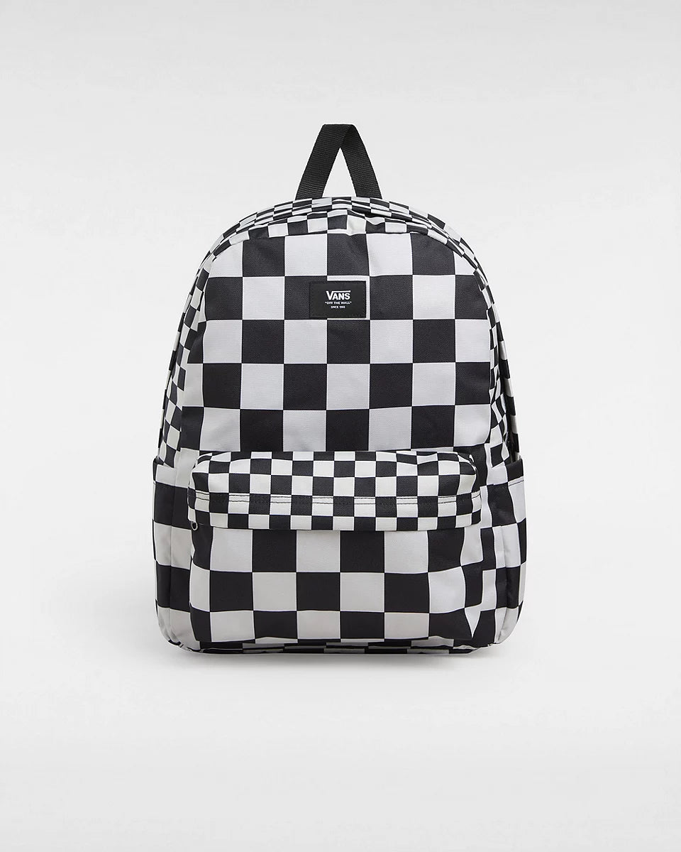 Original Vans Old Skool Check Backpack - Black Oatmeal