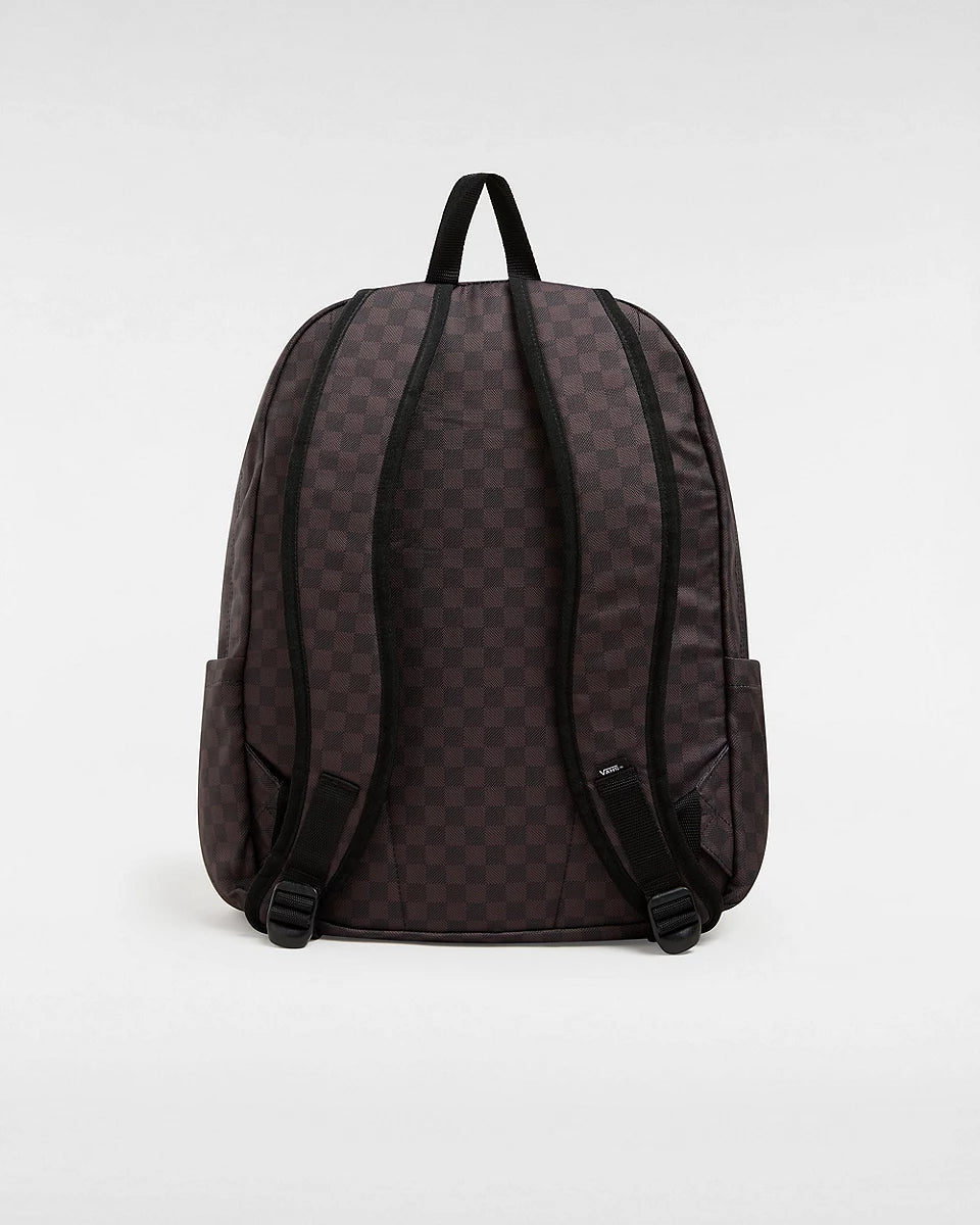 Original Vans Old Skool Check Backpack - Black Charcoal