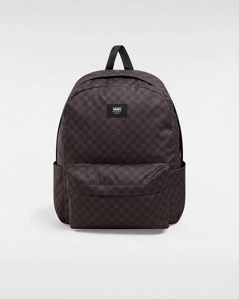Original Vans Old Skool Check Backpack - Black Charcoal