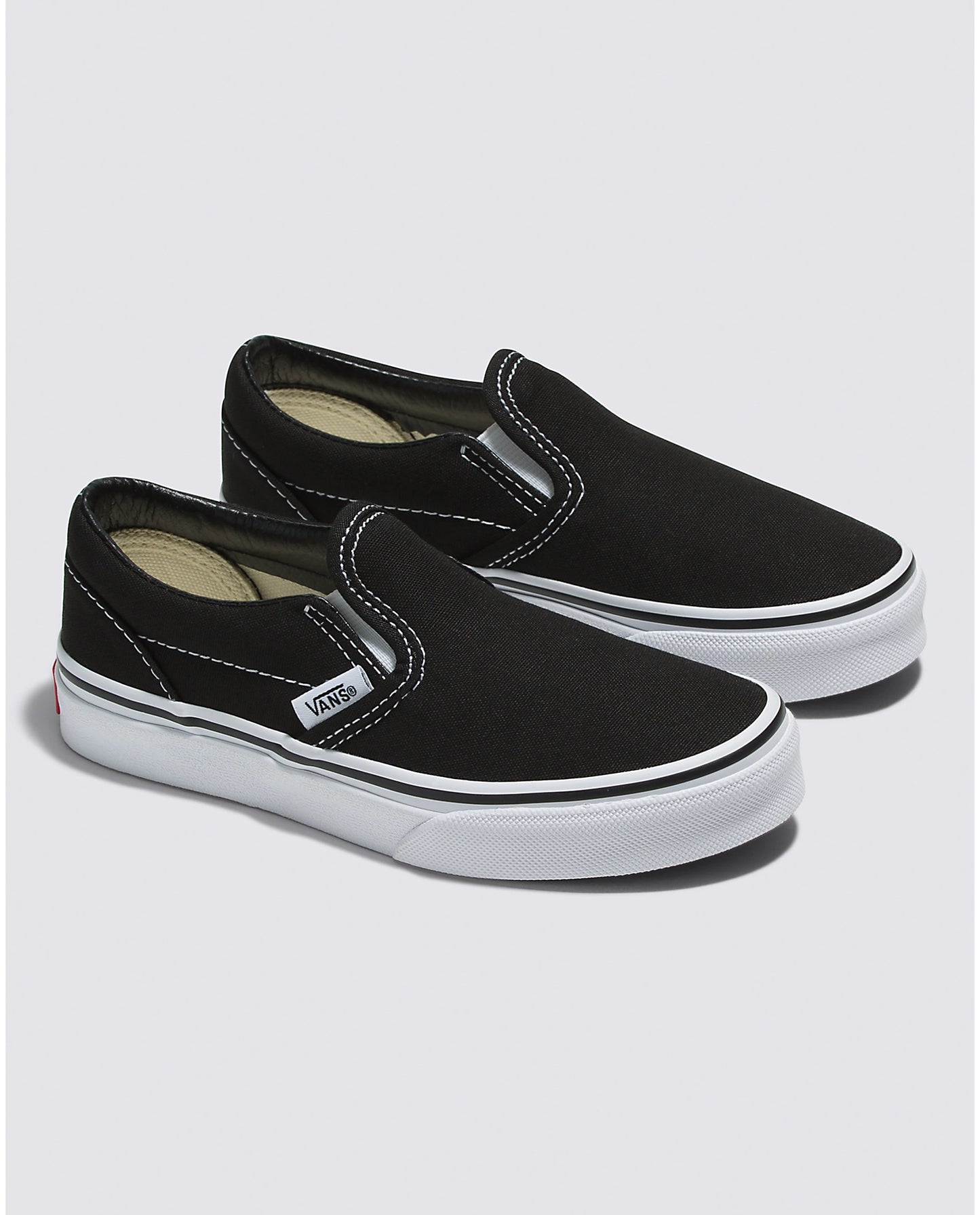 Original Vans Kids UY Slip-On Shoe - Black/True White
