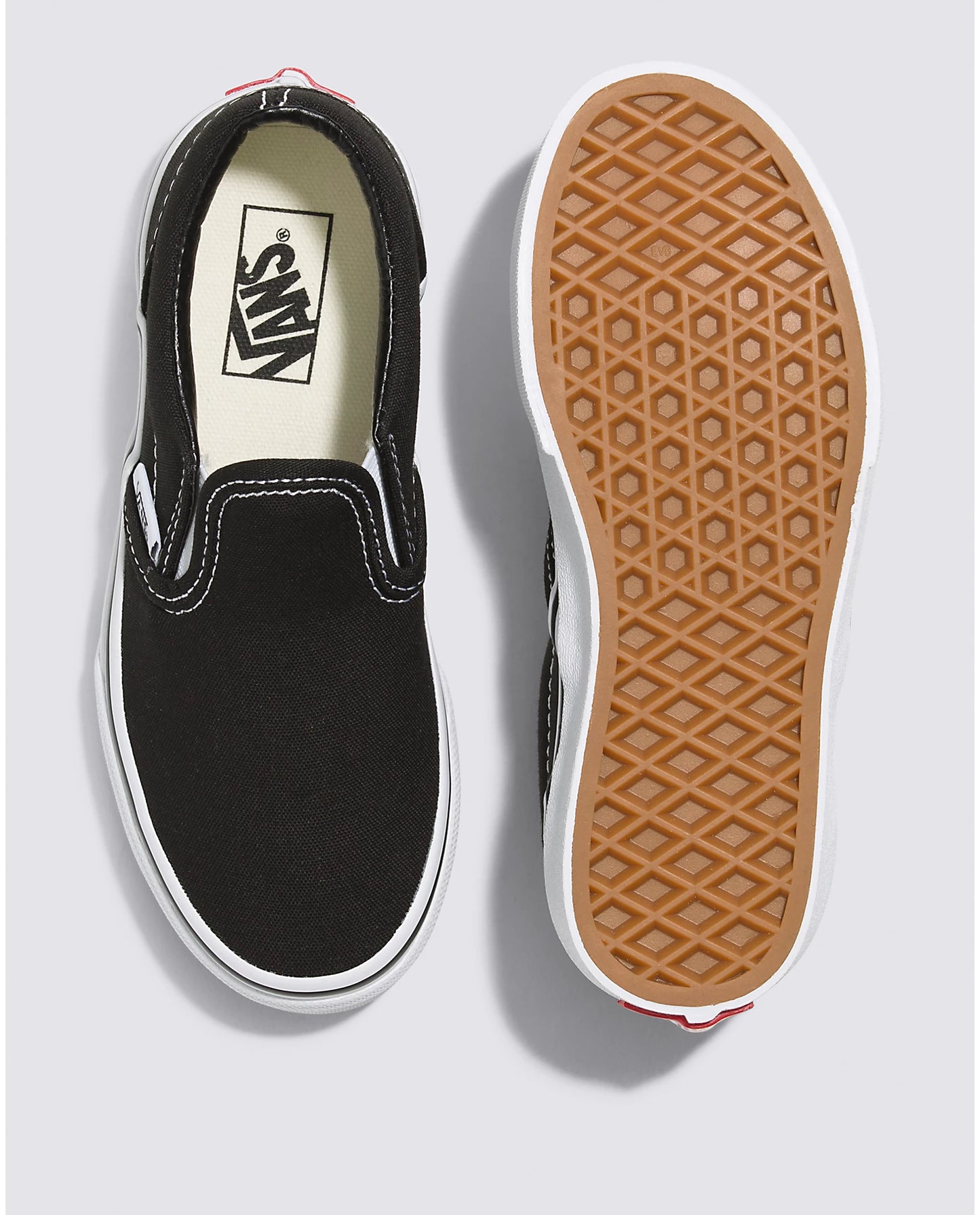 Original Vans Kids UY Slip-On Shoe - Black/True White
