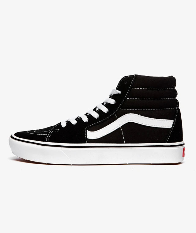 Original Vans Shoe Comfycush SK8-Hi Black/True White