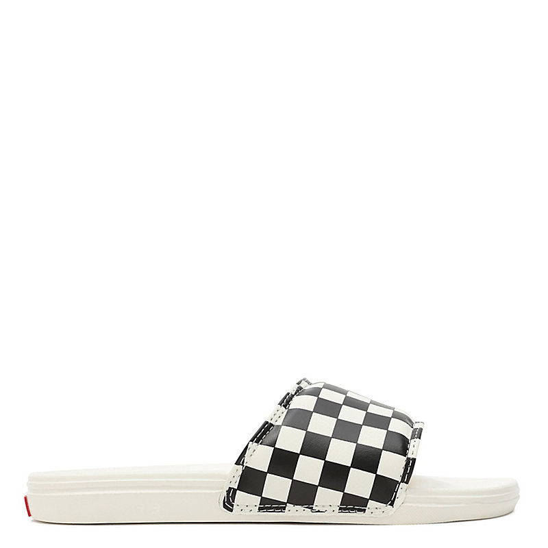 La Costa Slide - On Checkerboard Shoes - Black/Mars