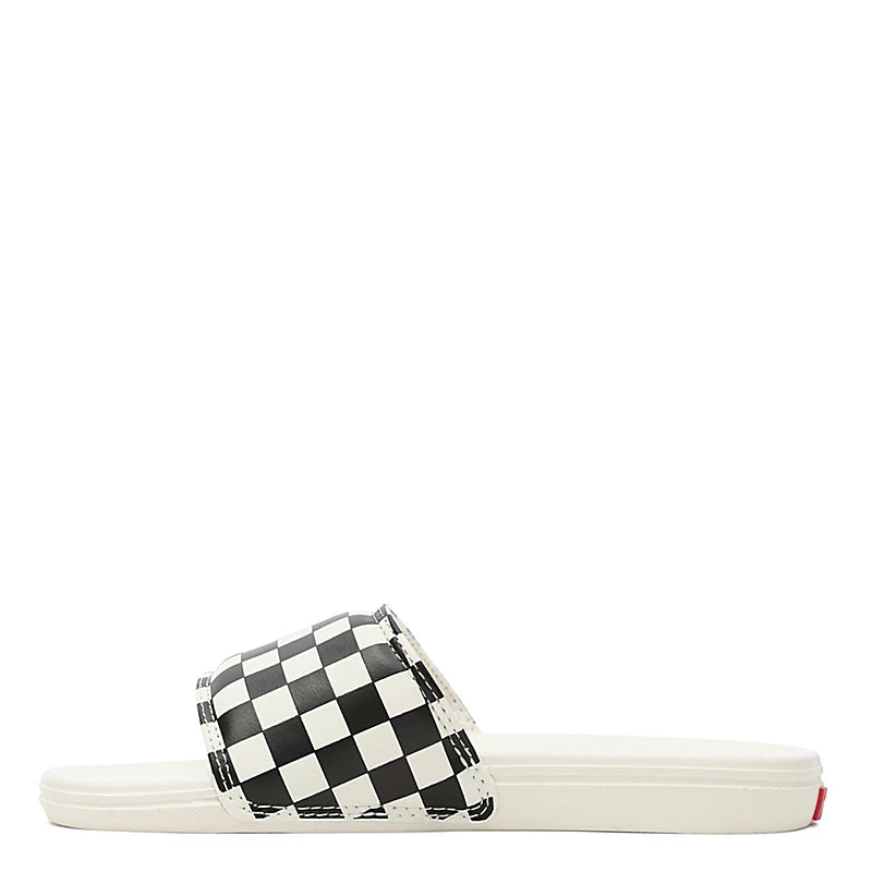 La Costa Slide - On Checkerboard Shoes - Black/Mars