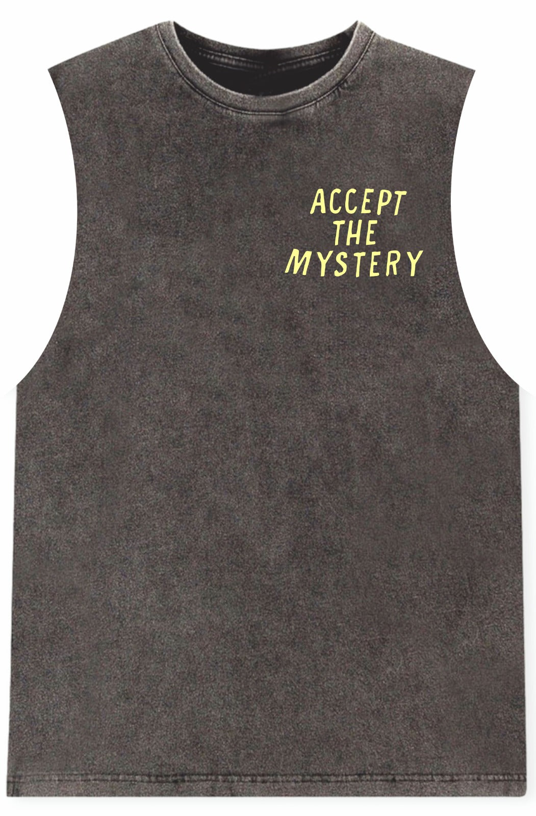 Mystery Muscle Tee Men - Blackwash