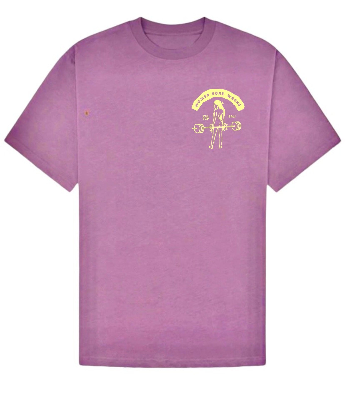 Women Wrong Tee Men - Purplewash