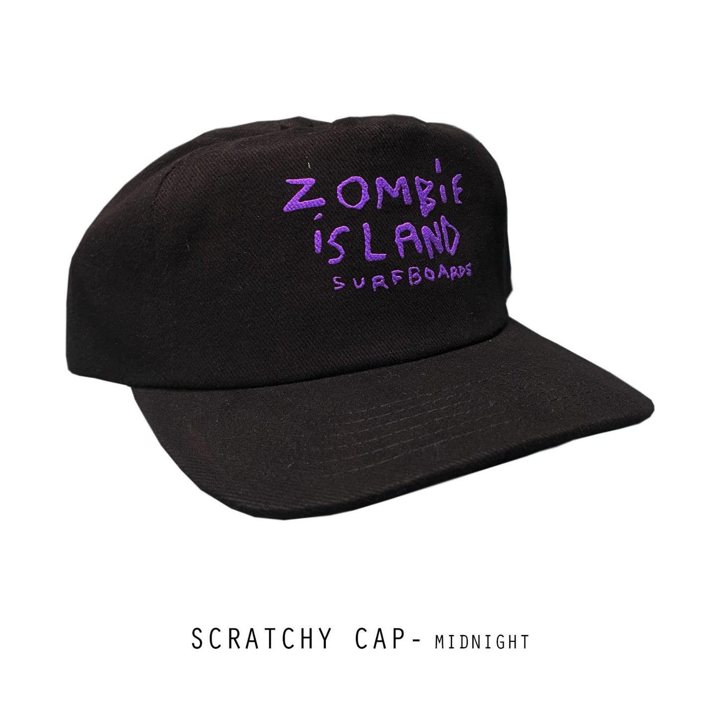ZombieIsland Scratchy Cap - Black