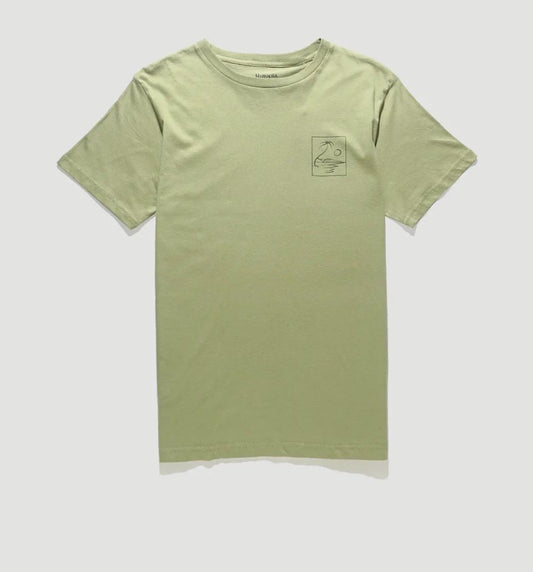 Rutopia Coast View Tee Men - Olive
