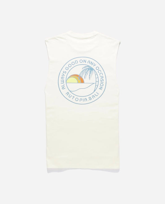 Rutopia The Coast Lines Muscle Men - Cream