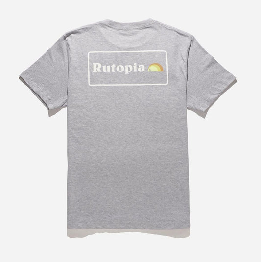 Rutopia Icon Grey Tee - Grey
