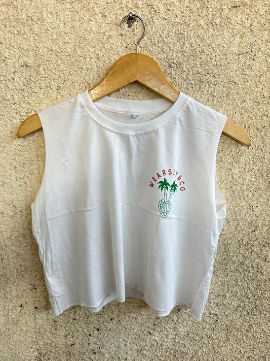 Wearsly AW Muscle Two Finger Women - White