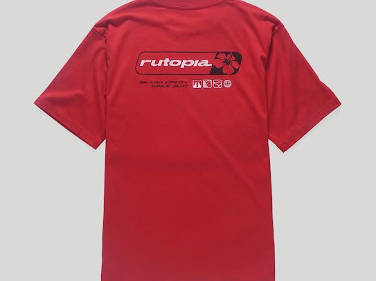 Rutopia Core Destination Tee Men - Red