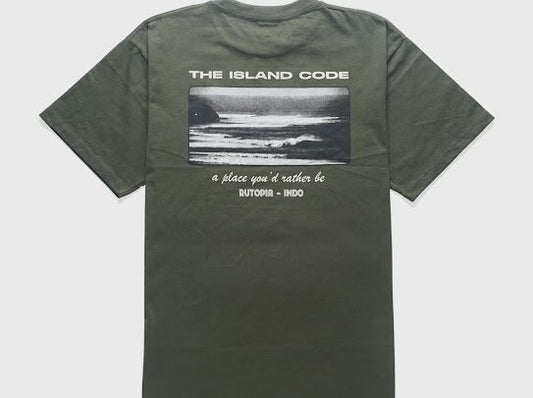 Rutopia Cliff Hunter Tee Men - Green