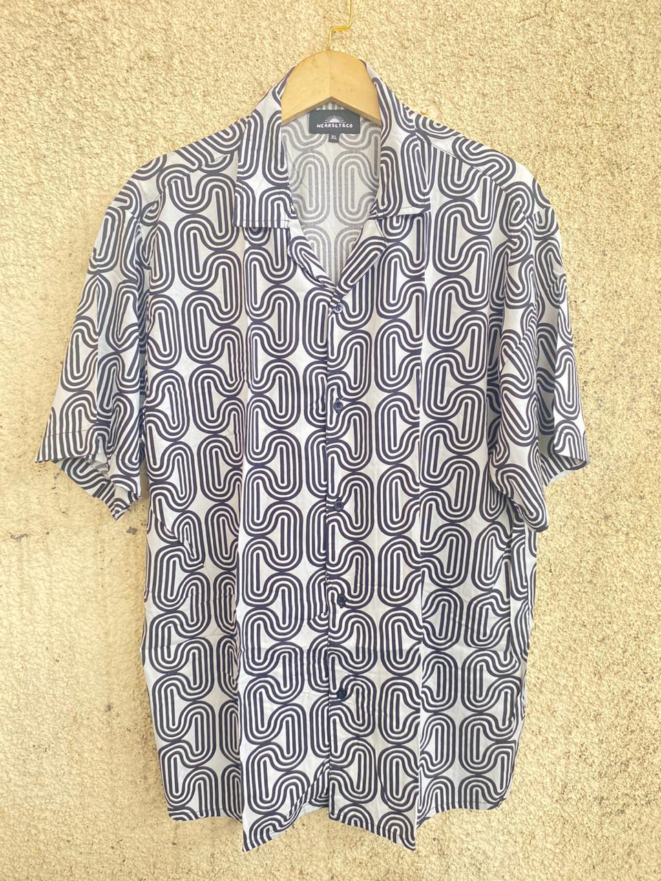 Wearsly MD Line Curved White Shirt