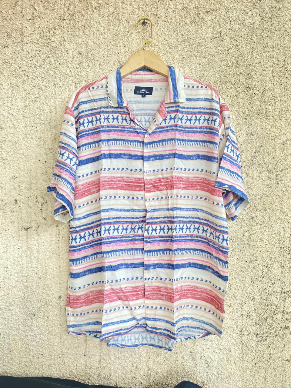 Wearsly MK Pink Etnik Shirt