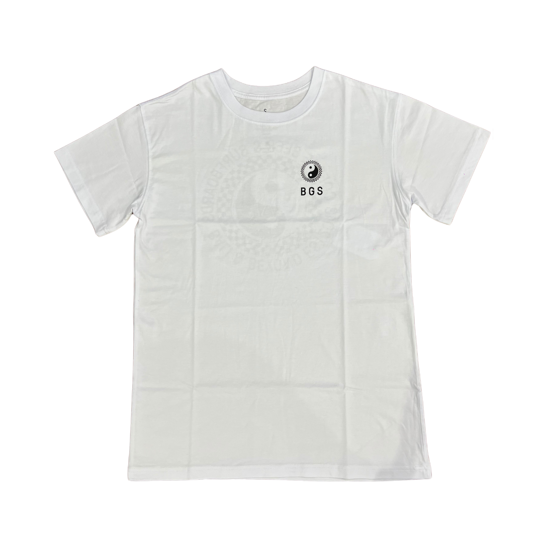 BGS Yin Yang Tee - White