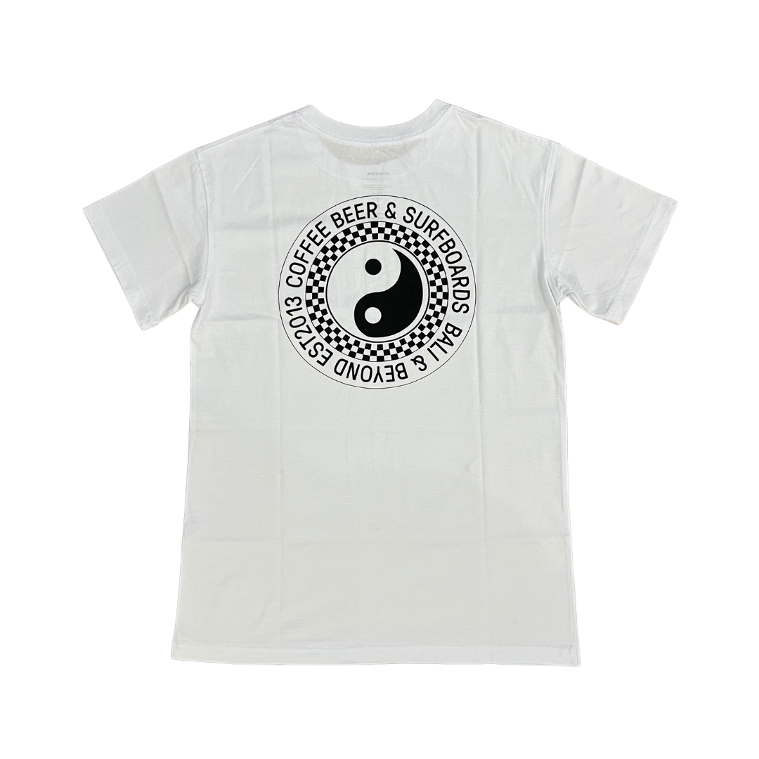 BGS Yin Yang Tee - White