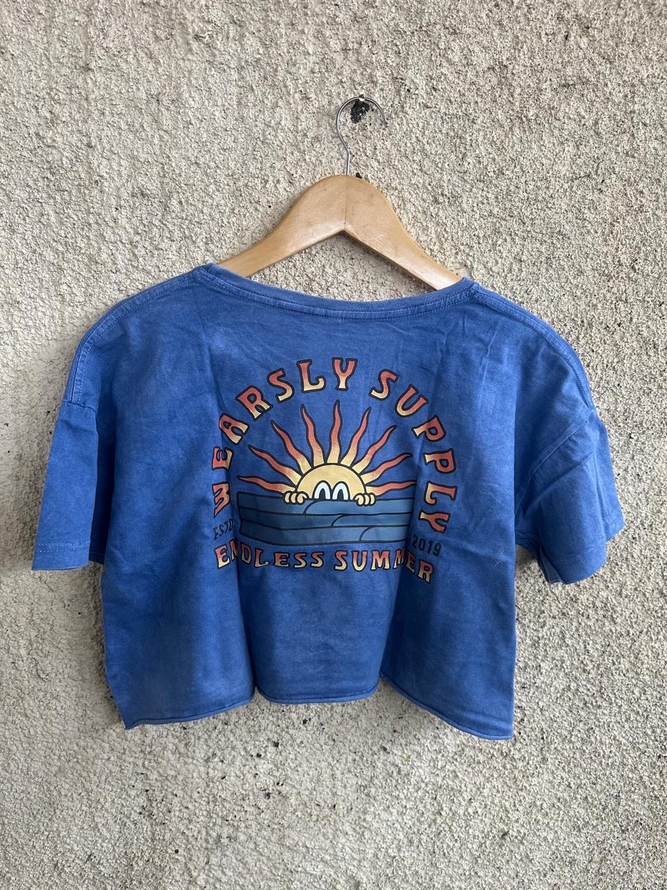 Wearsly AW Enless Summer Tee Women - Blue