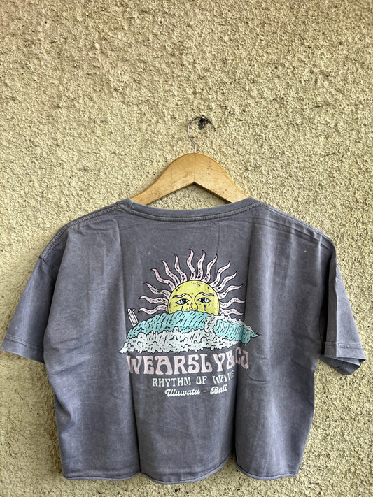 Wearsly AW Sad Wave Tee Women - Grey