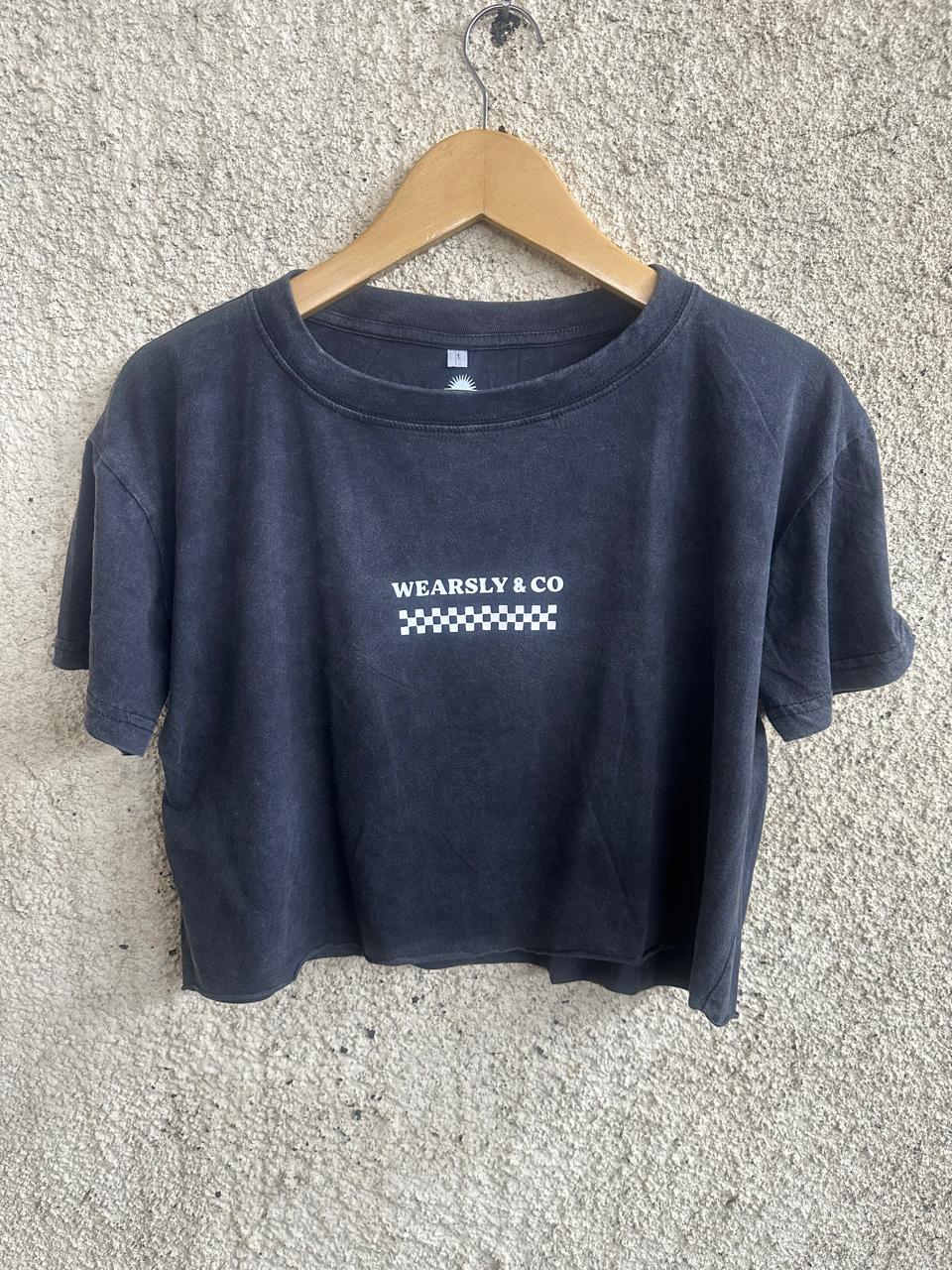 Wearsly AW Three Sun Flowers Tee Women - Black