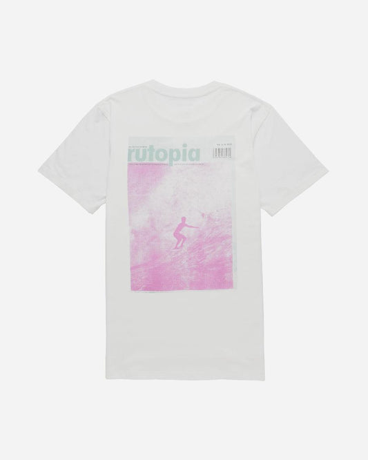 Rutopia The Magz Tee Men - White
