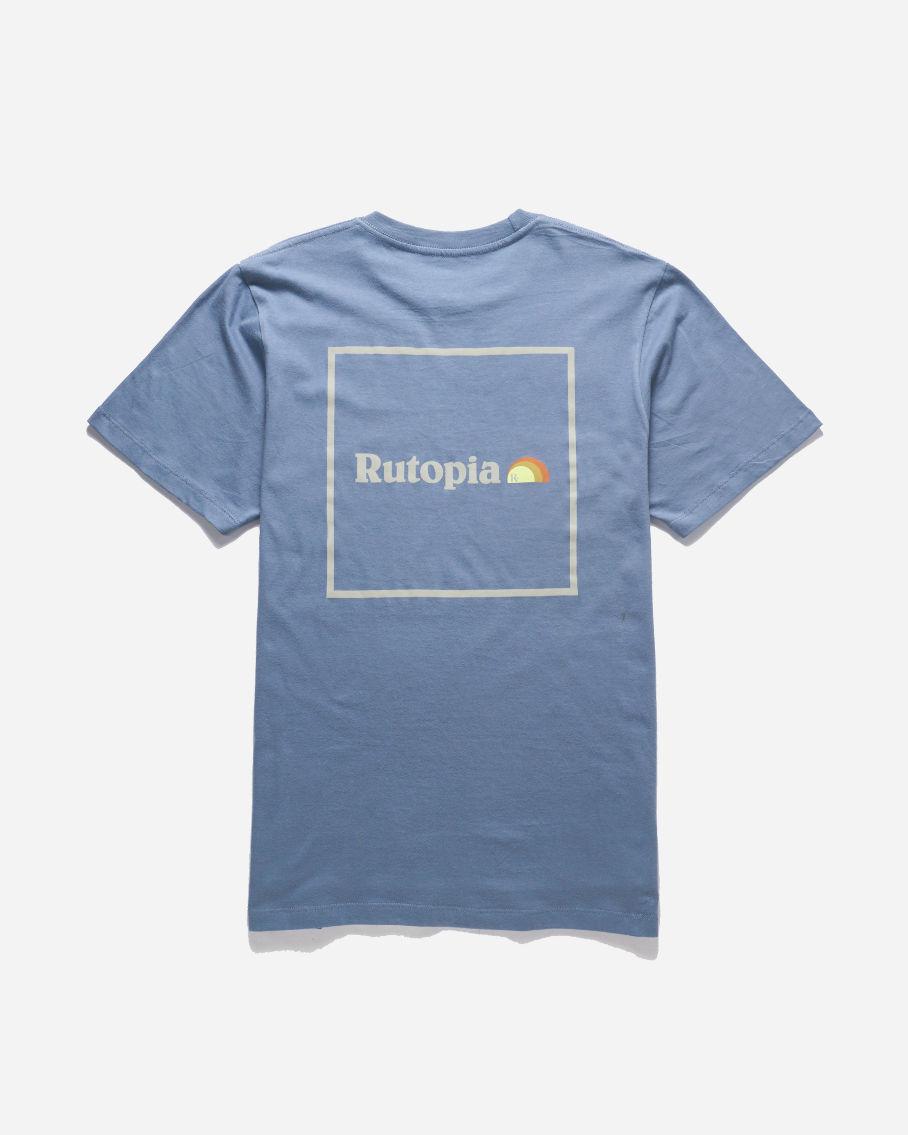 Rutopia The Square Icon Tee Men - Blue