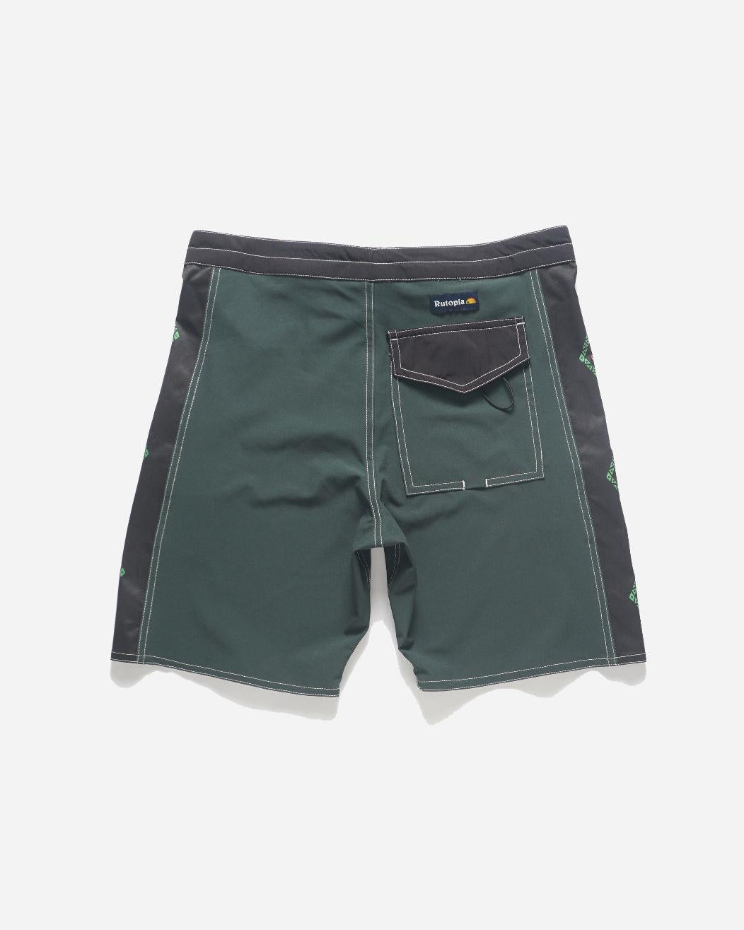 Rutopia Diamond Logo Boardshort Men - Green