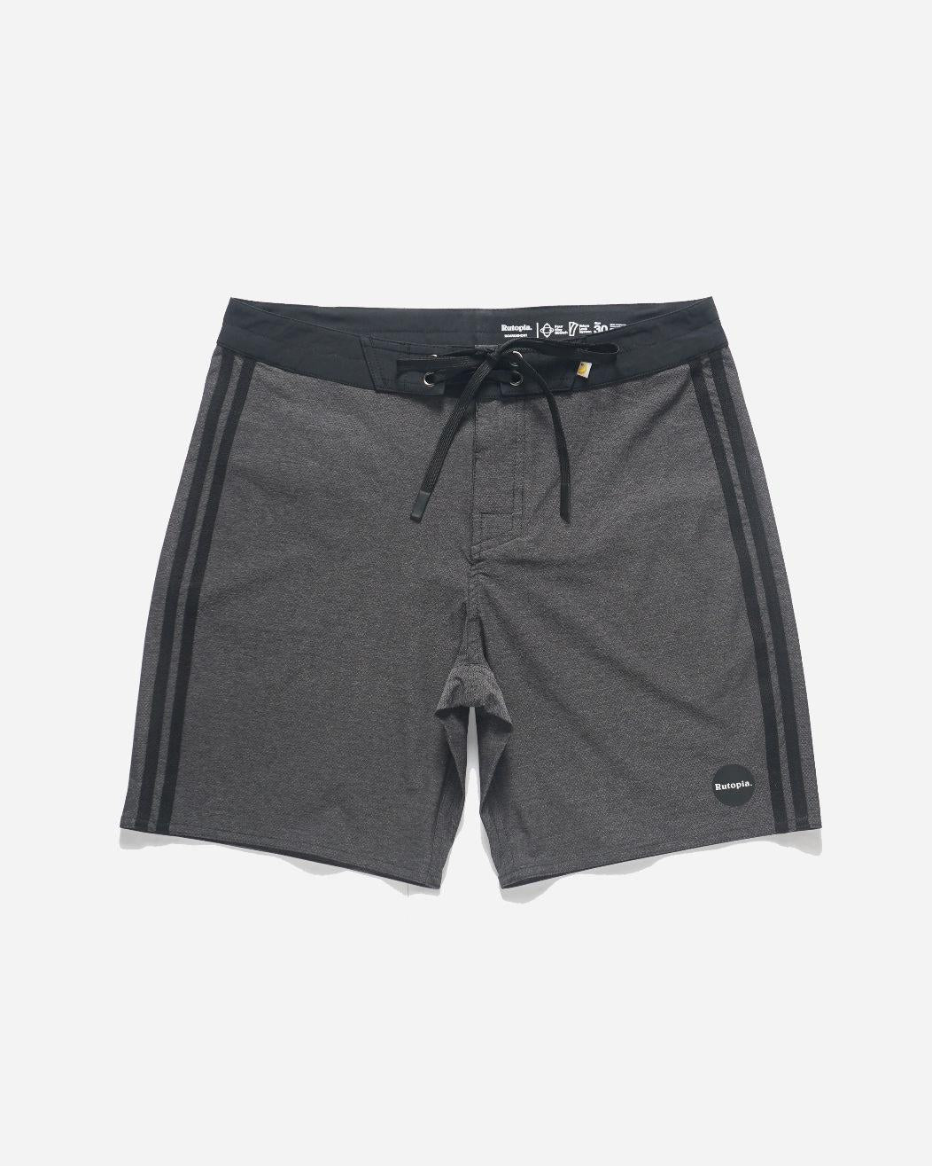 Simple Grey Boardshort Men - Grey