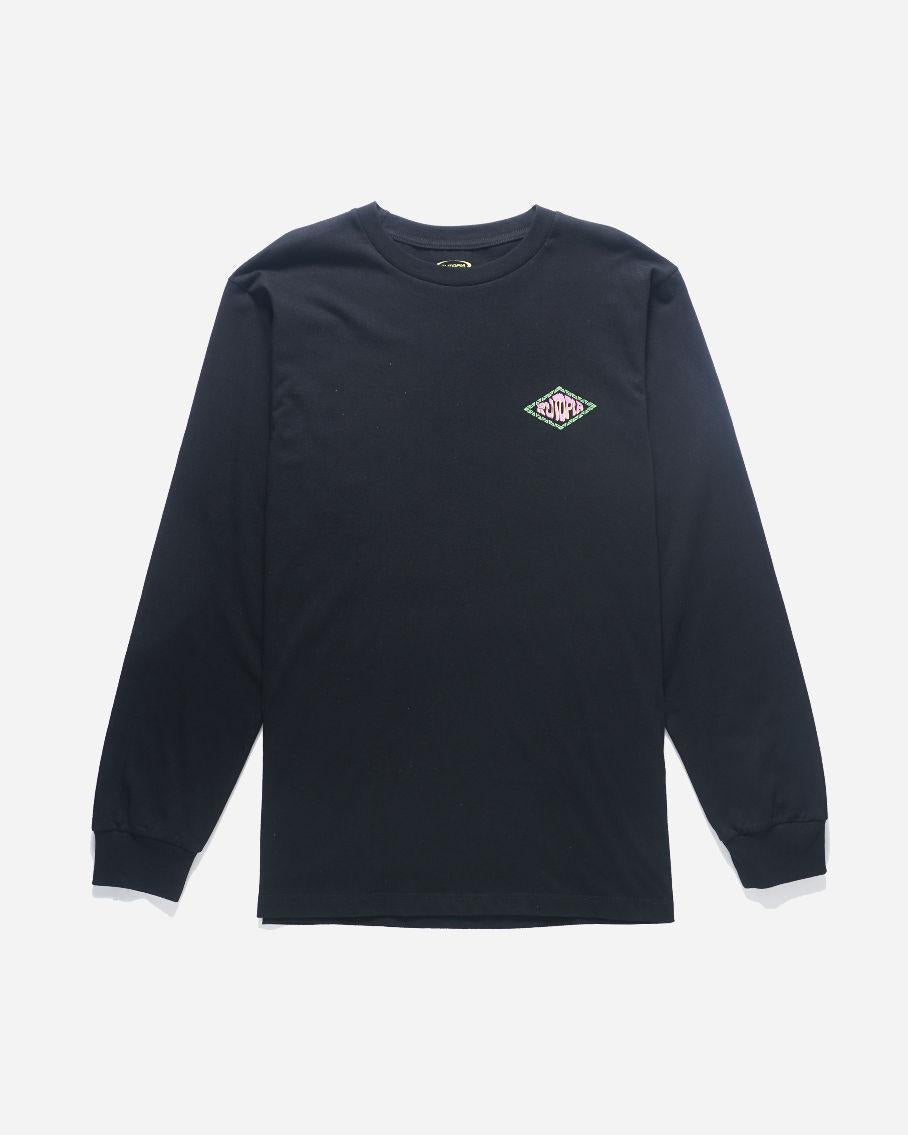 Rutopia West Panoramaz Classic Longsleeve Men - Black
