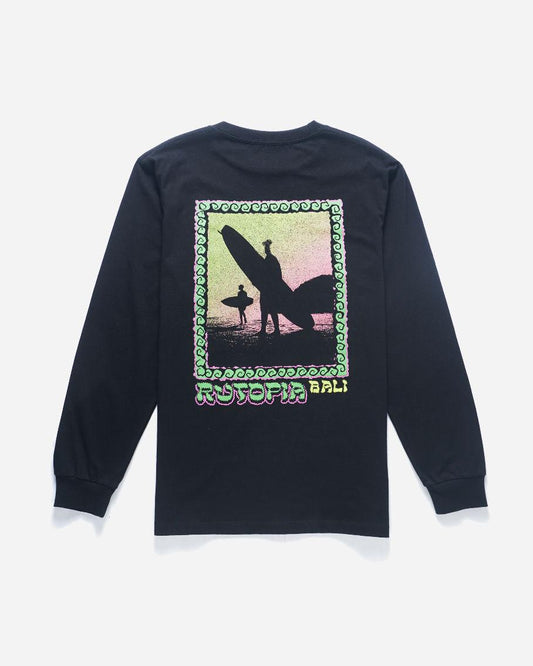 Rutopia West Panoramaz Classic Longsleeve Men - Black