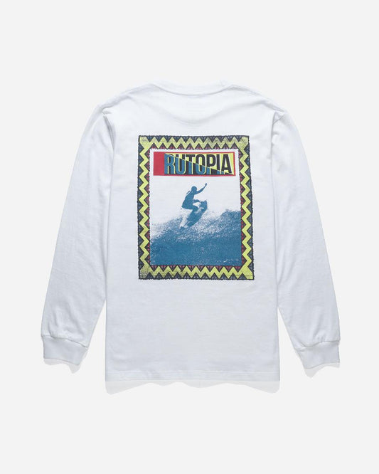 Rutopia Bingin Classic Longsleeve Men - White
