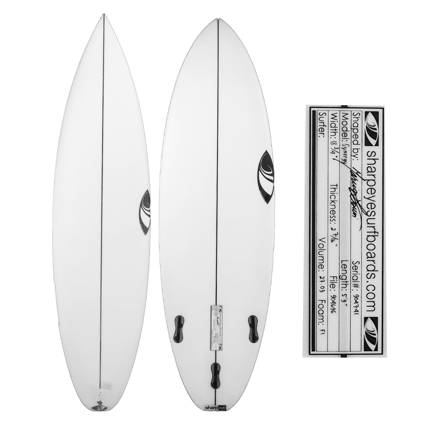 SharpEye Synergy Squash Tail
